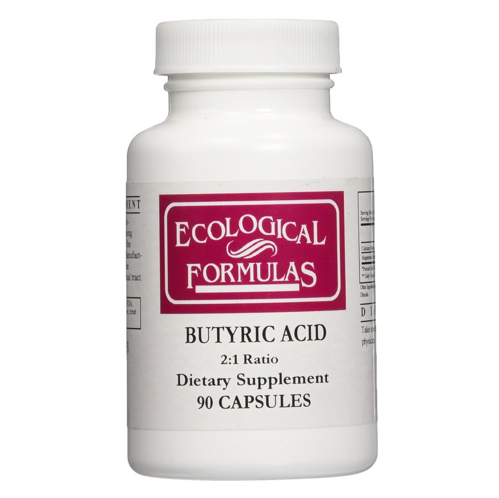 Ecological Formulas, Butyric Acid 90 Capsules