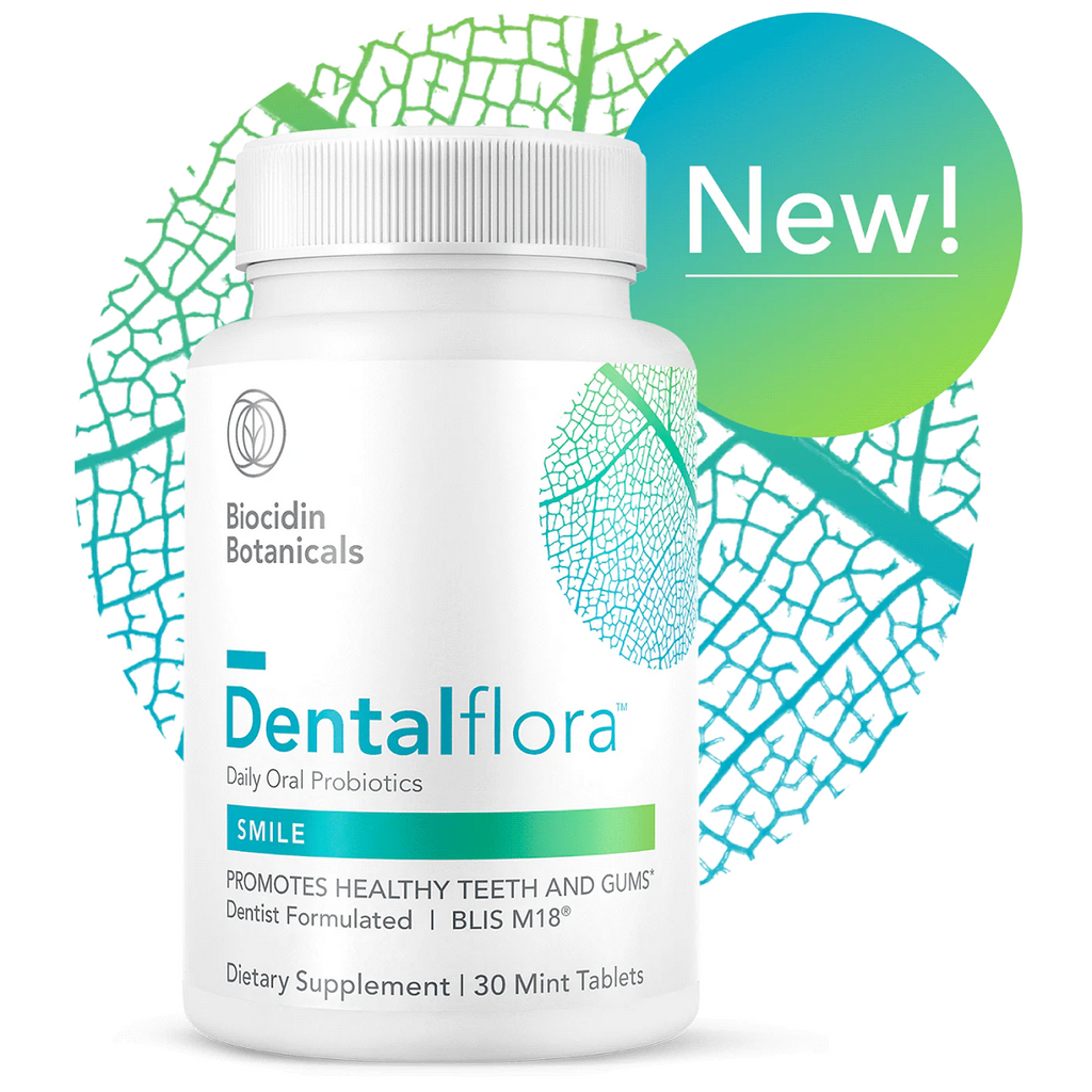 Biocidin Botanicals, Dentalflora™ 30 Mint Tablets