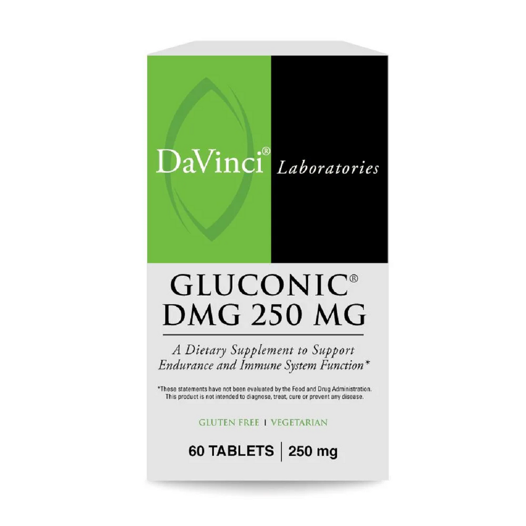 DaVinci Labs, Gluconic DMG 250 mg 60 Tablets