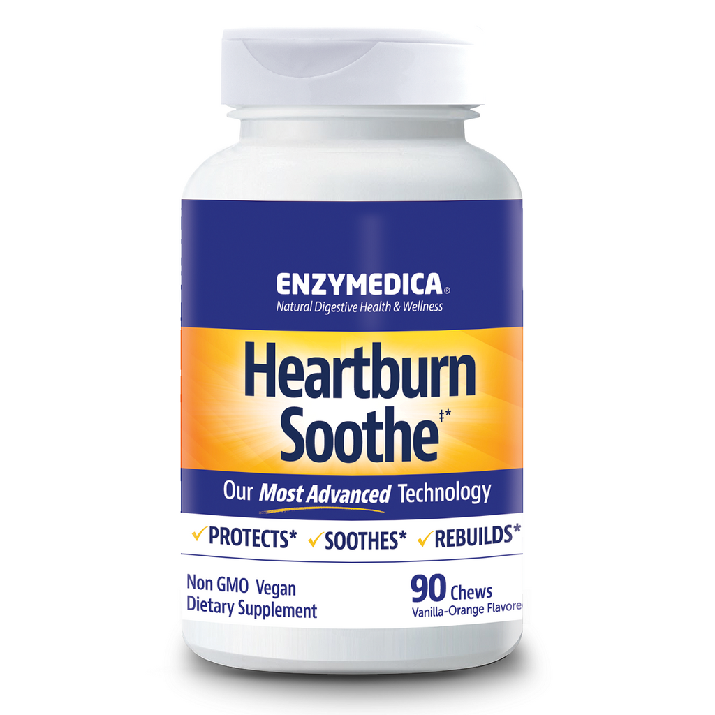 Enzymedica, Heartburn Soothe 90 Chews