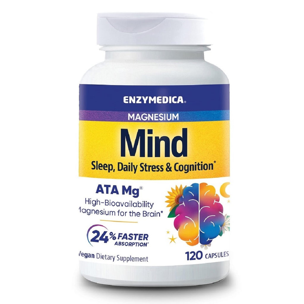 Enzymedica, Magnesium Mind 120 Capsules