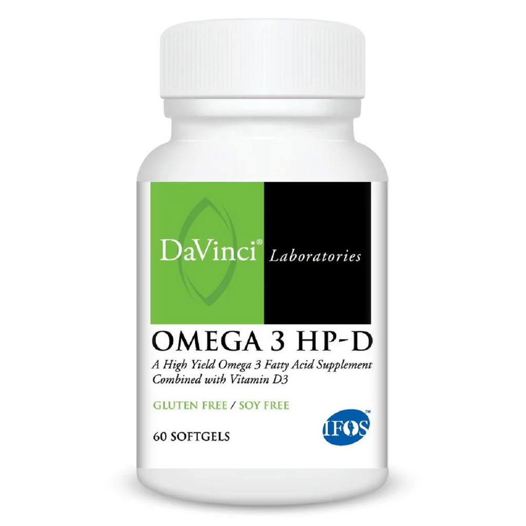 DaVinci Labs, Omega 3 HP-D 60 Softgels