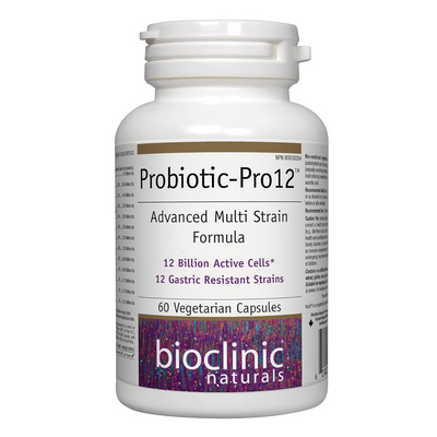 Bioclinic Naturals, Probiotic-Pro12™ 60 Veg Capsules