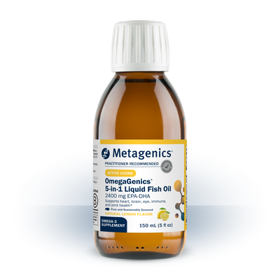 OmegaGenics® Fish Oil EPA-DHA 2400 mg Liquid 0
