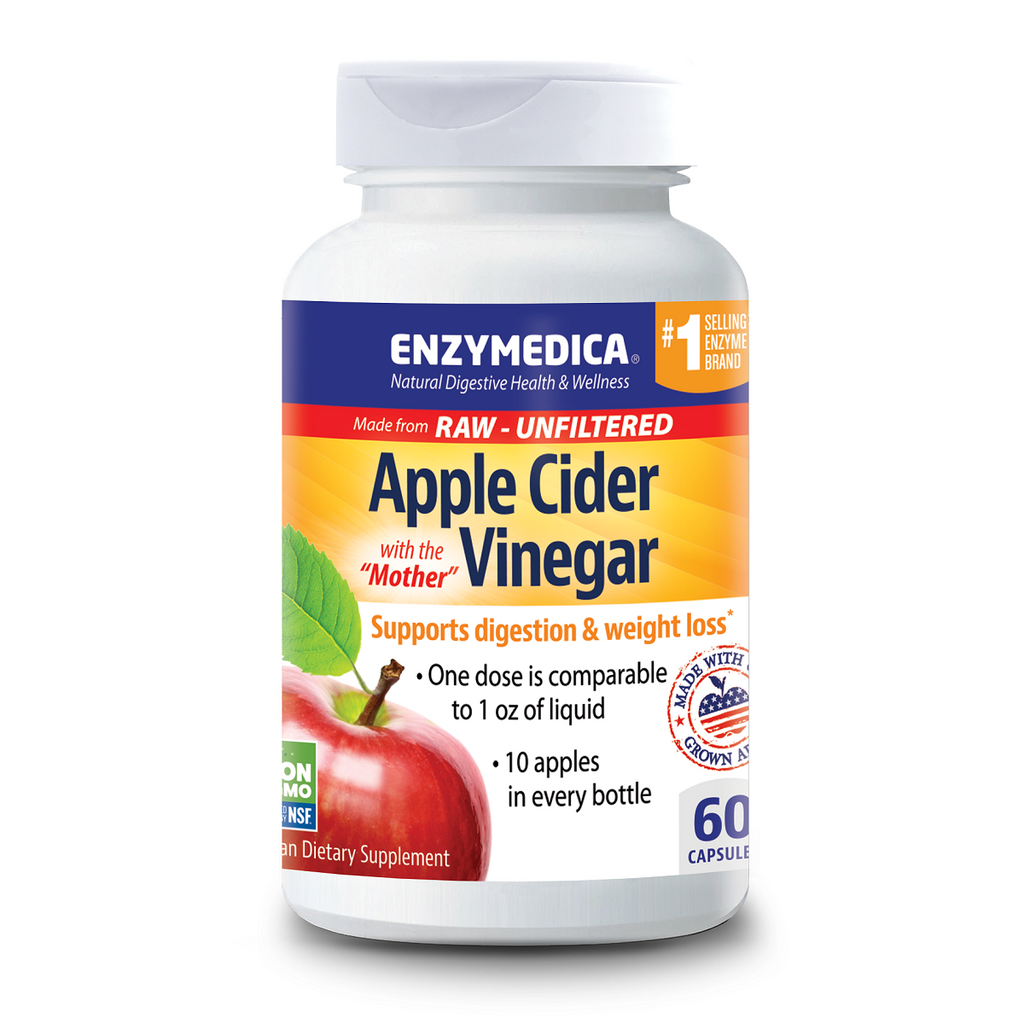 Enzymedica, Apple Cider Vinegar 60 Capsules