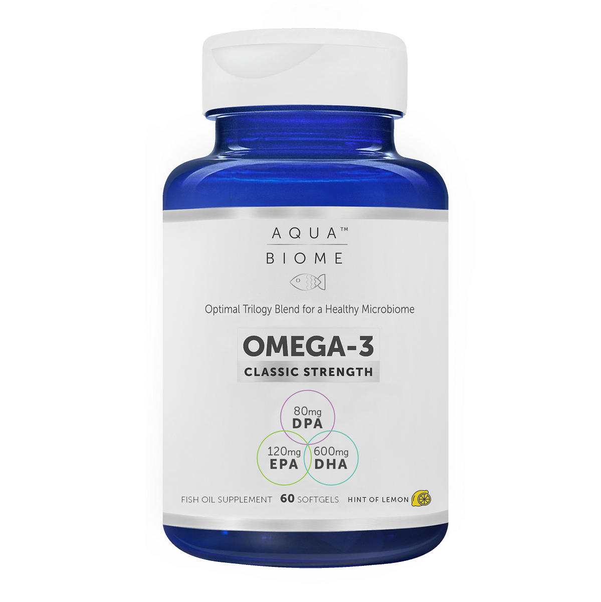 Enzymedica, Aqua Biome™ Fish Oil Classic Strength For Digestion