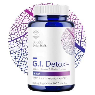 Biocidin Botanicals, G.I. Detox+ 60 Capsules