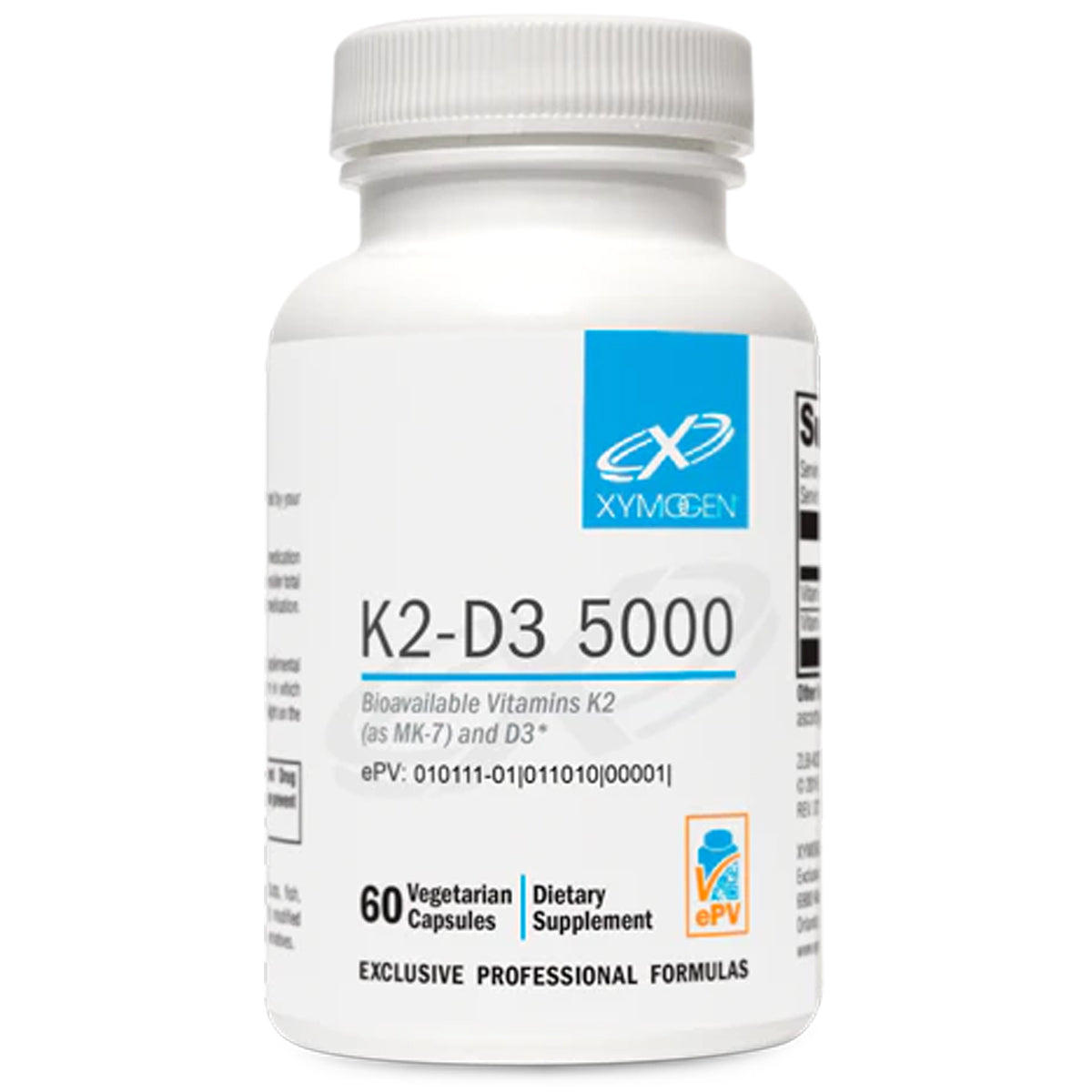 XYMOGEN, D3 5000 60 Softgels Convenient SupraDose Vitamin D3