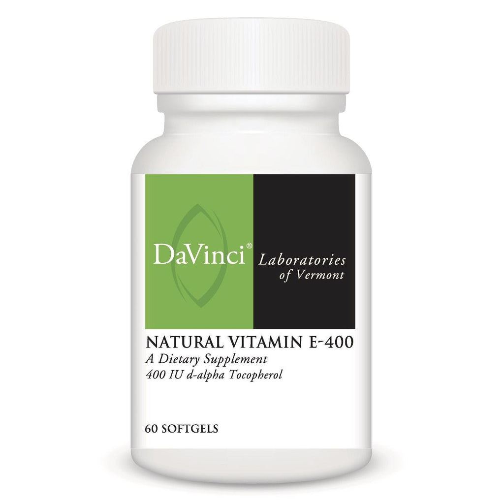 DaVinci Labs, Natural Vitamin E-400 60 Softgels