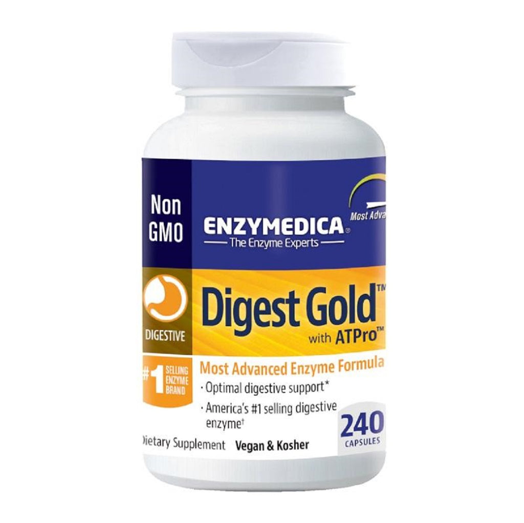 Enzymedica | Digest Gold | 240 Capsules