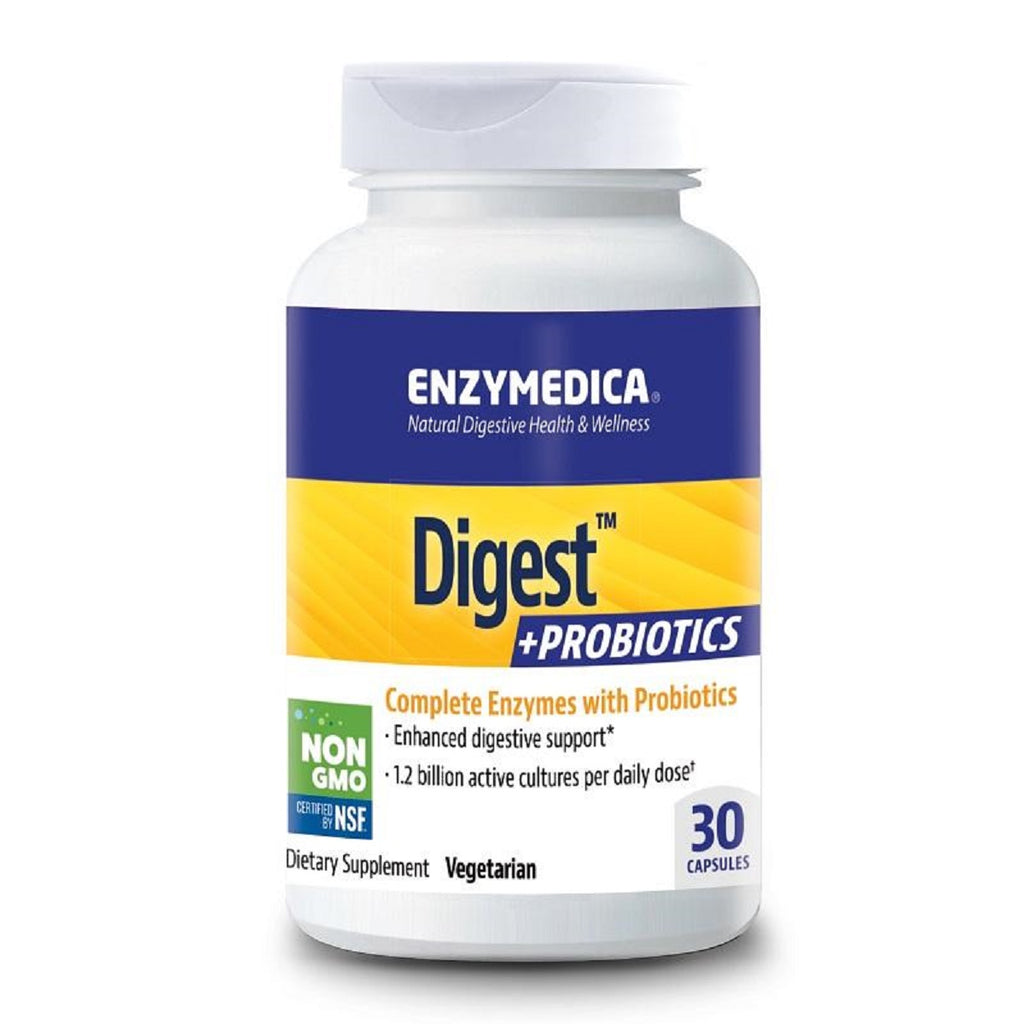 Enzymedica, Digest +PROBIOTICS 30 Capsules