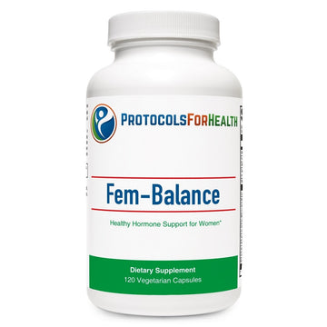 Protocols For Health, Fem-Balance 120 Veg Capsules