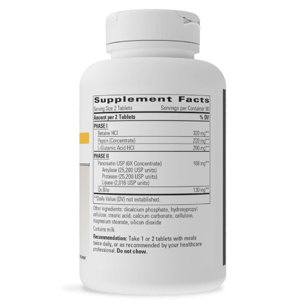 Integrative Therapeutics Panplex 2-Phase 60 And 180 Tablets Ingredients