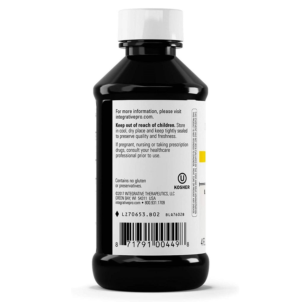 Integrative Therapeutics Sambucus Black Elderberry Syrup (Berry Flavored)