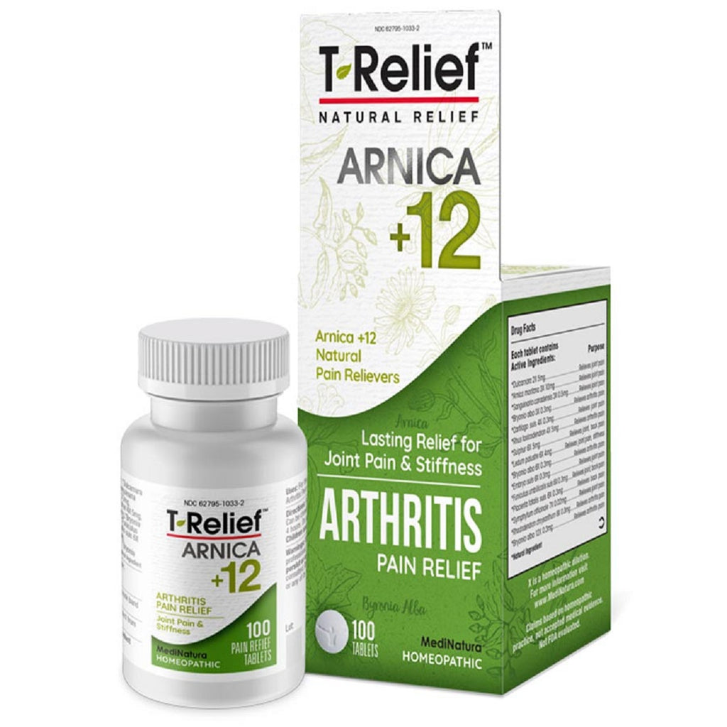 MediNatura, T-Relief Arthritis 100 Tablets