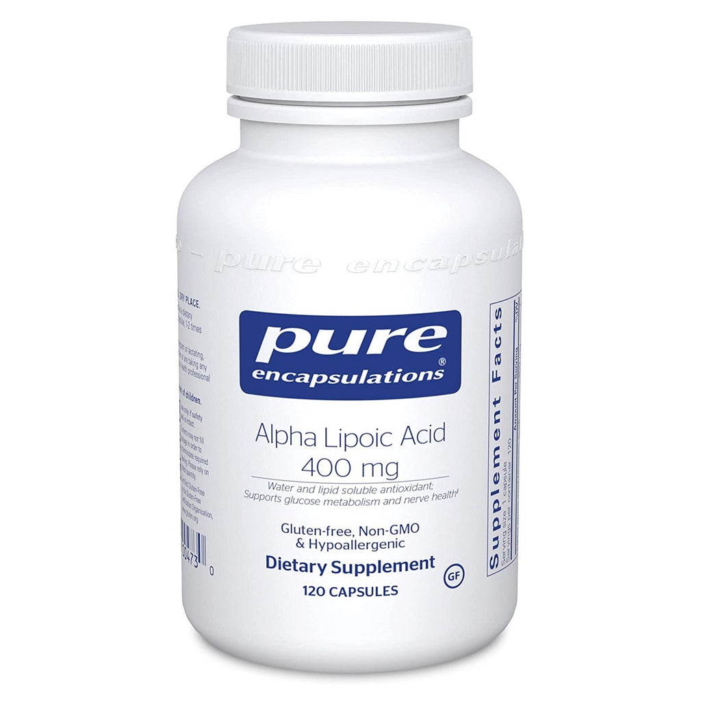 Pure Encapsulations, Alpha Lipoic Acid 400 mg 120 Capsules