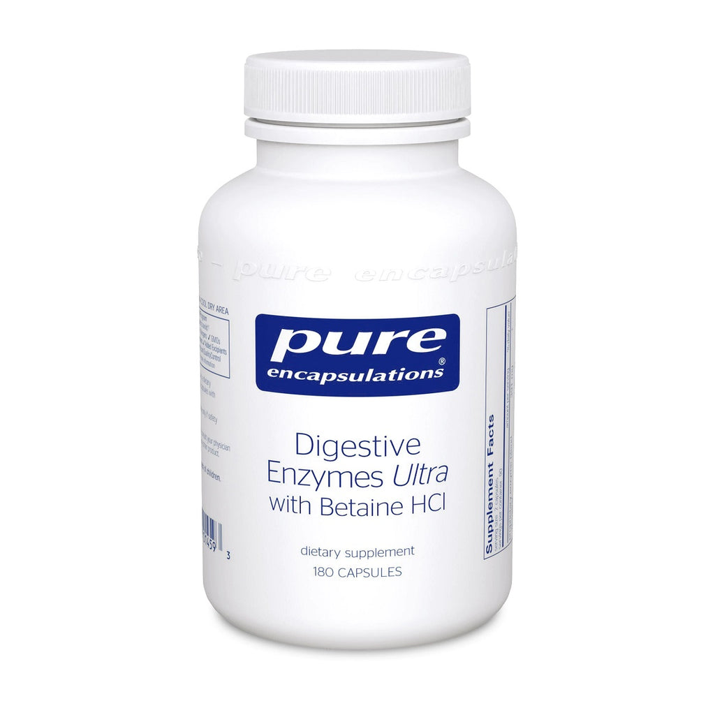 Pure Encapsulations, Digestive Enzymes Ultra with Betaine HCl 180 Capsules