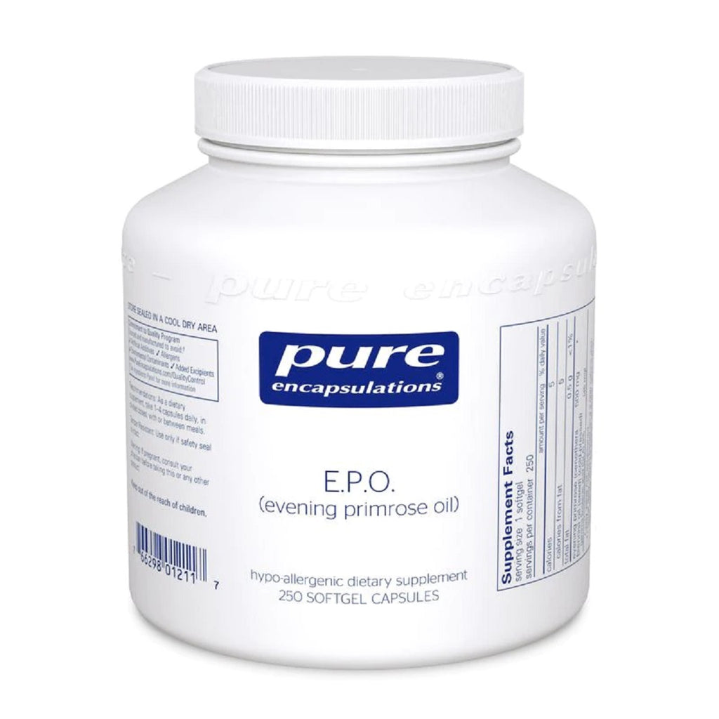 Pure Encapsulations, E.P.O. (Evening Primrose Oil) 250 Softgel Capsules