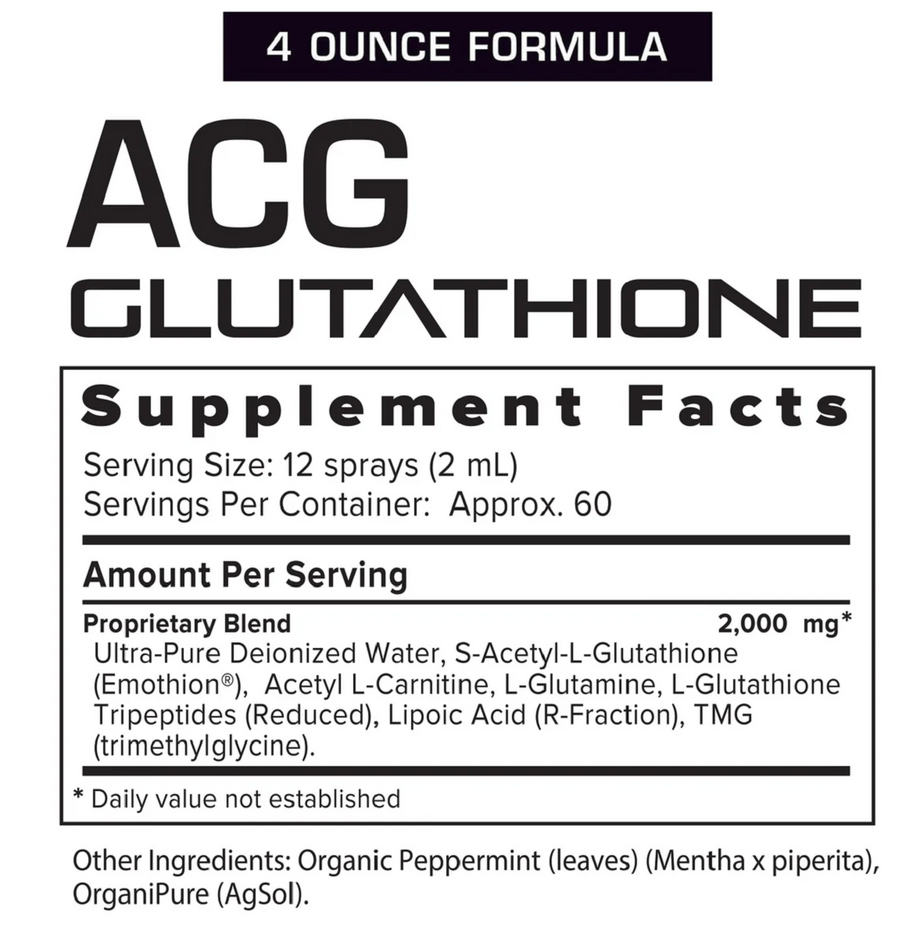 acg glutathione extra strength results rna oz RNA, 4 l glutathione function