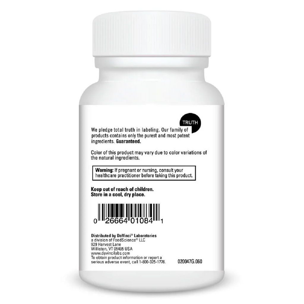 DaVinci Labs, Active Folate B12 Chewable 60 Tablets Specs