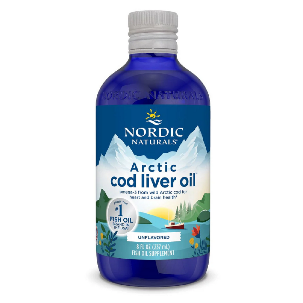 Nordic Naturals, Arctic Cod Liver Oil 8 Ounces Unflavored