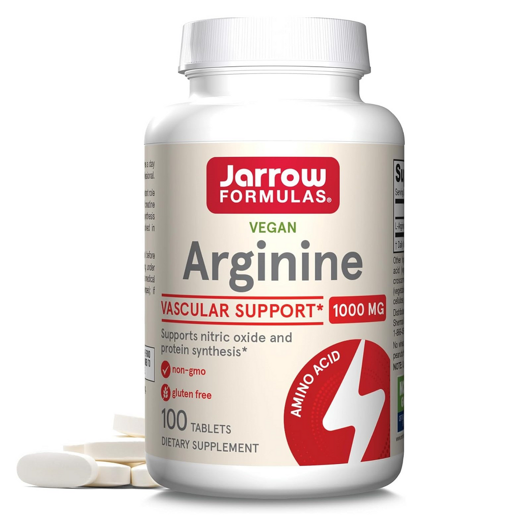 Jarrow Formulas, Arginine 100 Tablets
