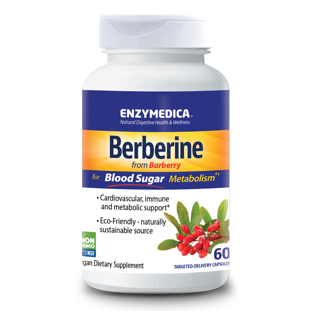 Enzymedica, Berberine 60 Capsules