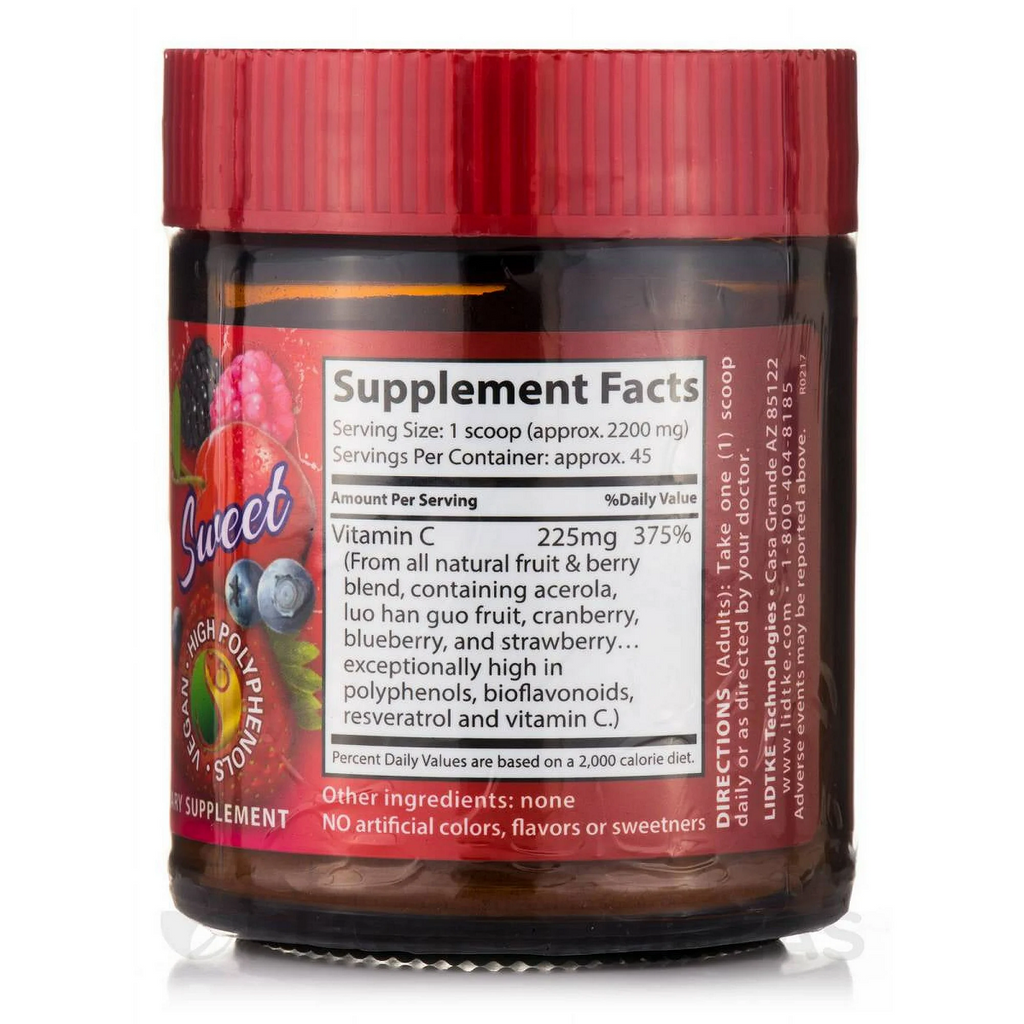 Lidtke, Berry-C Sweet Powder 3.5 oz Ingredients