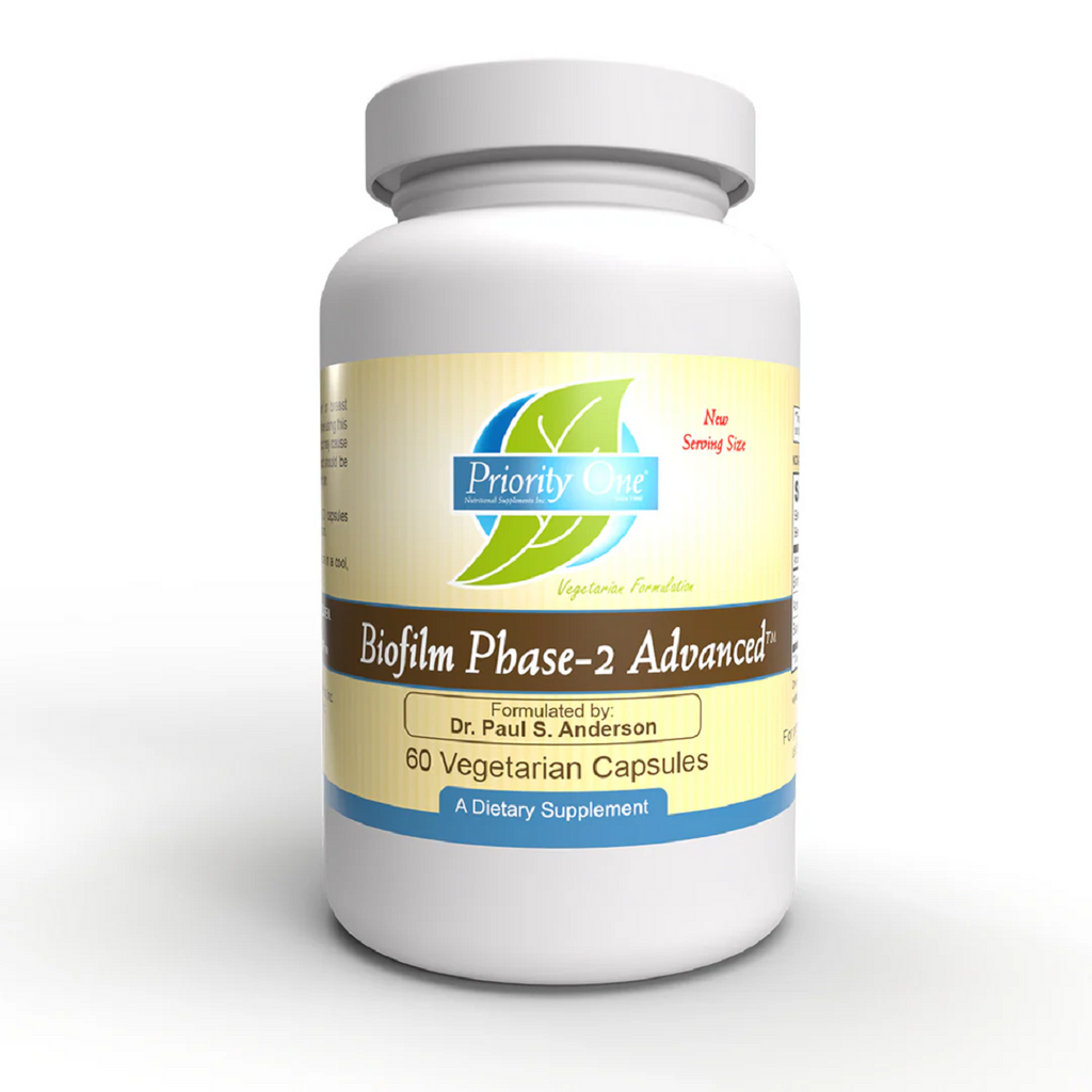 Priority One, Biofilm Phase-2 Advanced™ 60 Vegetarian Capsules