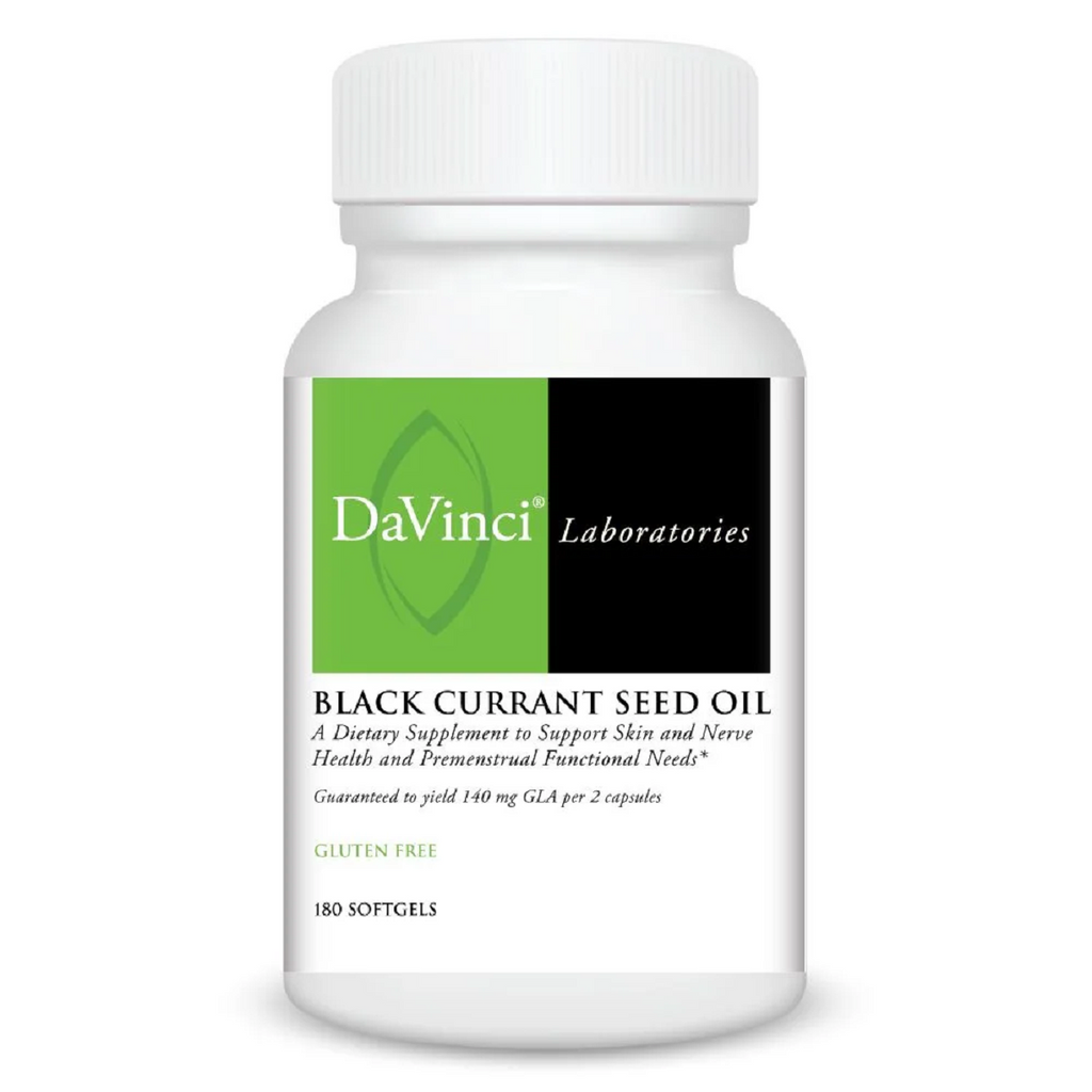 DaVinci Labs, Black Currant Seed Oil 180 Softgels
