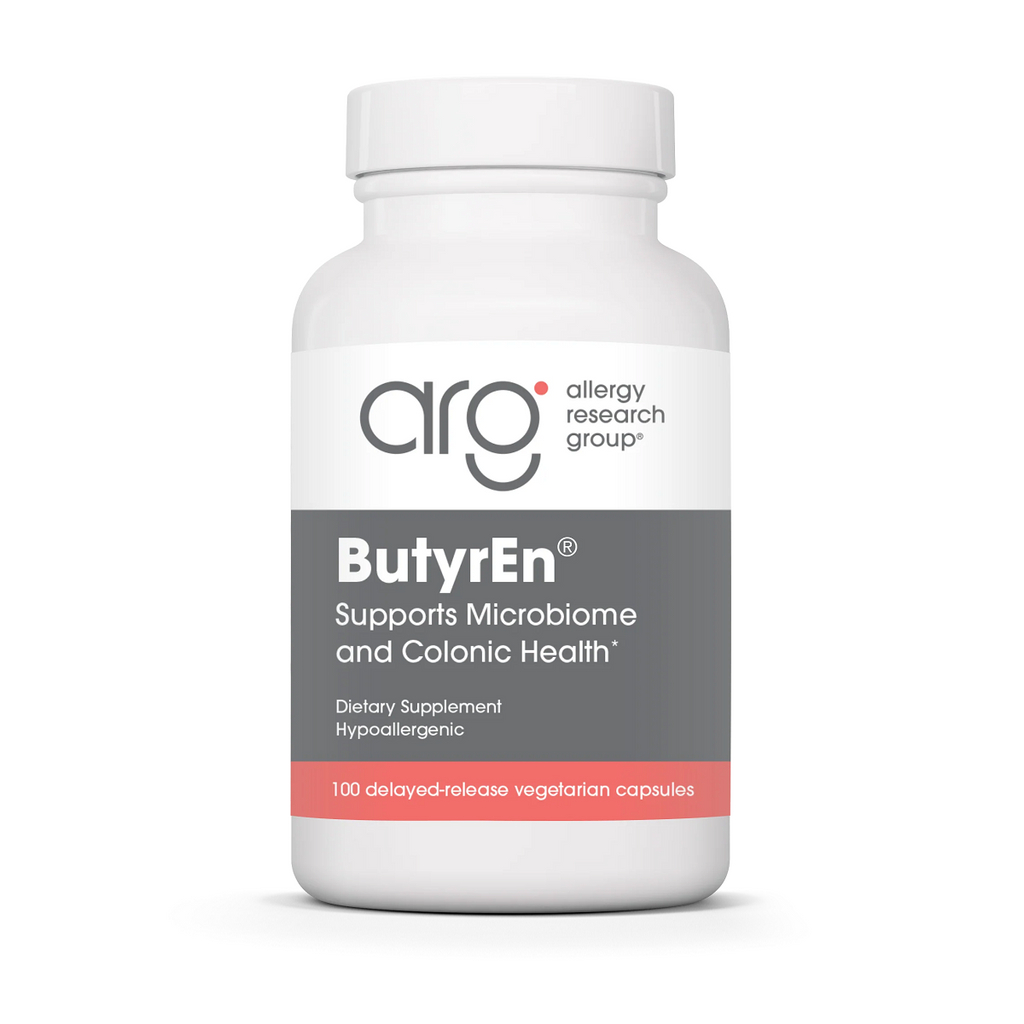 Allergy Research Group, ButyrEn 100 Delayed-Release Vegetarian Capsules