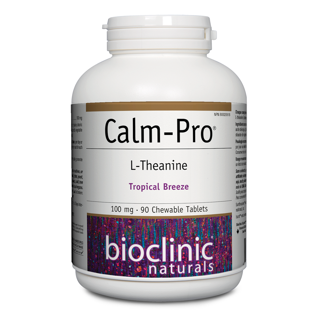 Bioclinic Naturals, Calm Pro 90 Chewable Tablets