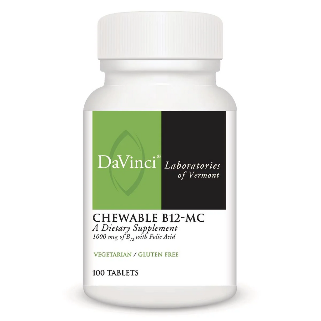 DaVinci Labs, Chewable B12-MC 100 Tablets