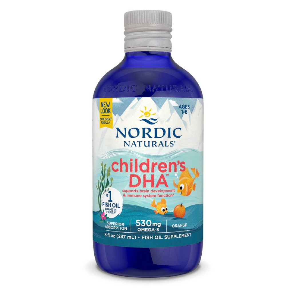 Nordic Naturals, Children's DHA Liquid 8 oz Orange