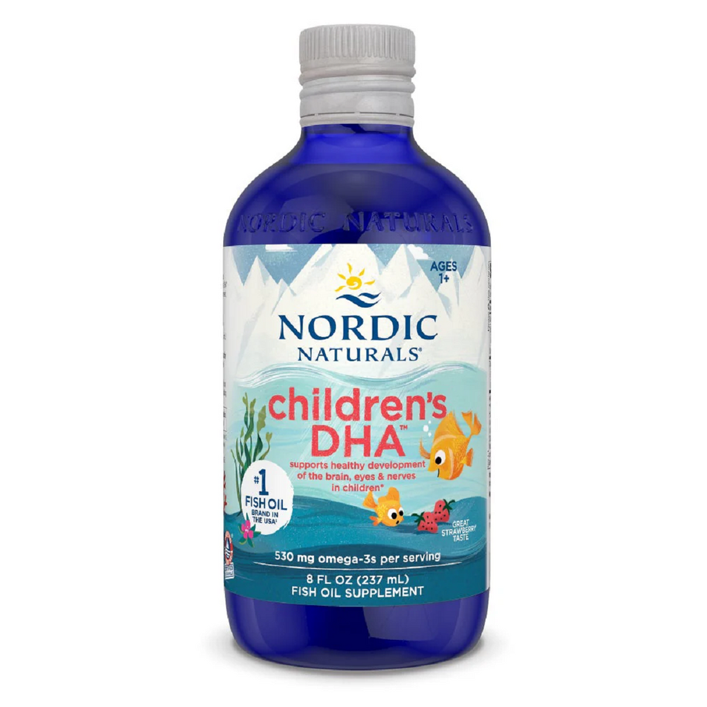 Nordic Naturals, Children's DHA Liquid 8 oz Strawberry