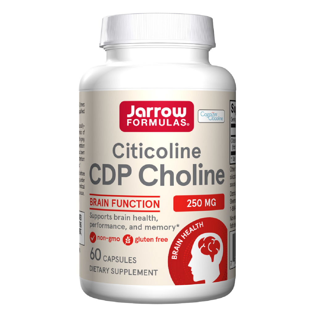 Jarrow Formulas, Citicoline CDP Choline 60 Capsules