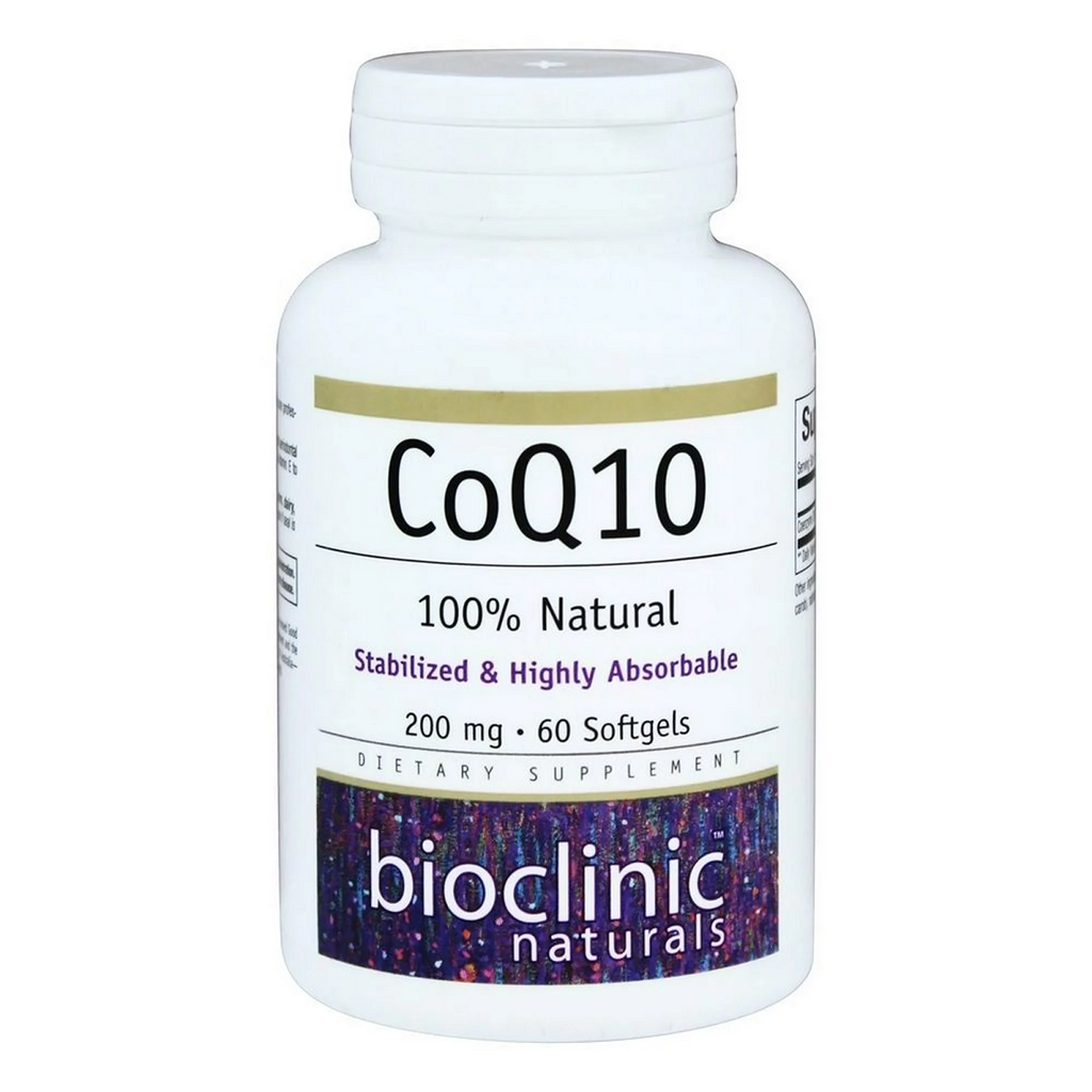 Bioclinic Naturals, CoQ10 - 200 mg 60 Softgels