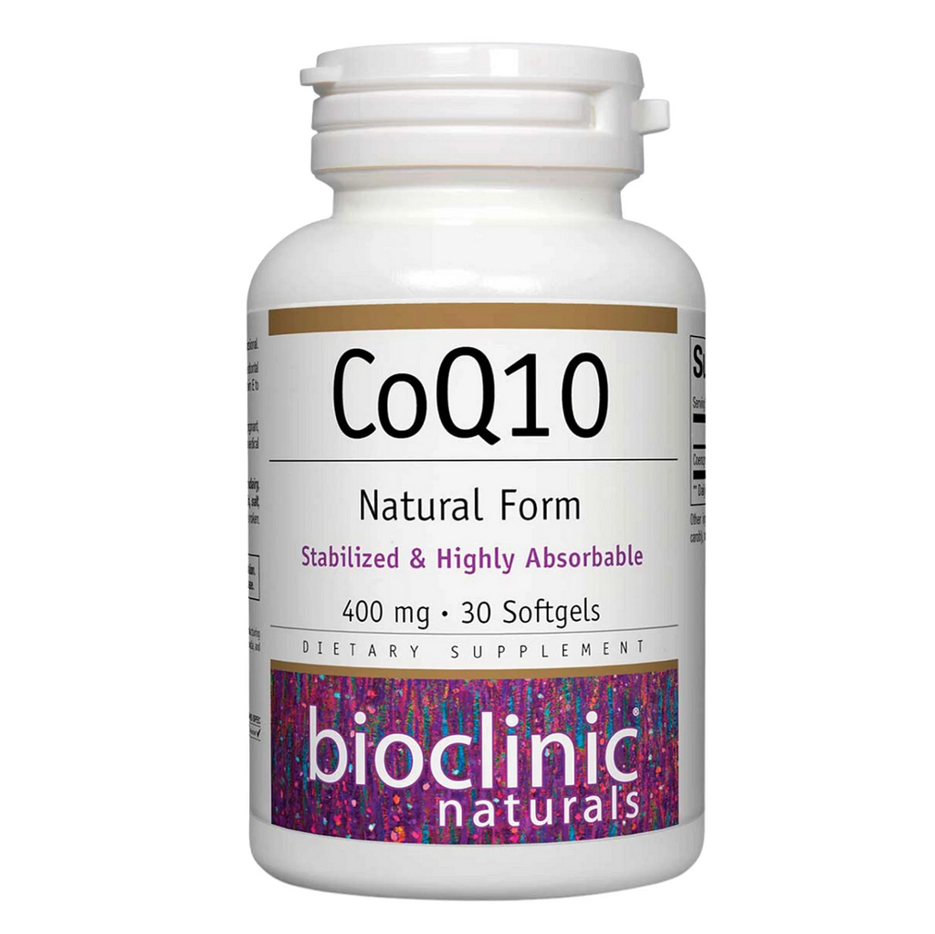 Bioclinic Naturals, CoQ10 - 400 mg 30 Softgels