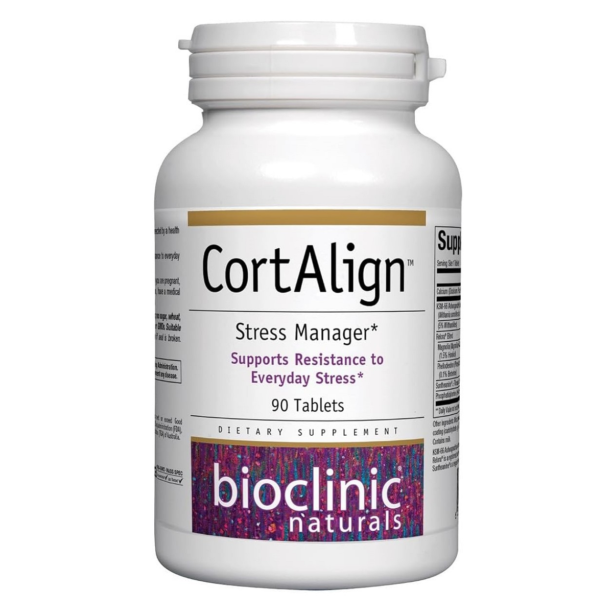 Bioclinic Naturals, CortAlign 90 Tablets | Supports Resistance to ...