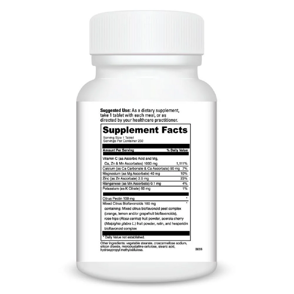 DaVinci Labs, Davinci Poten-C 250 Tablets Ingredients