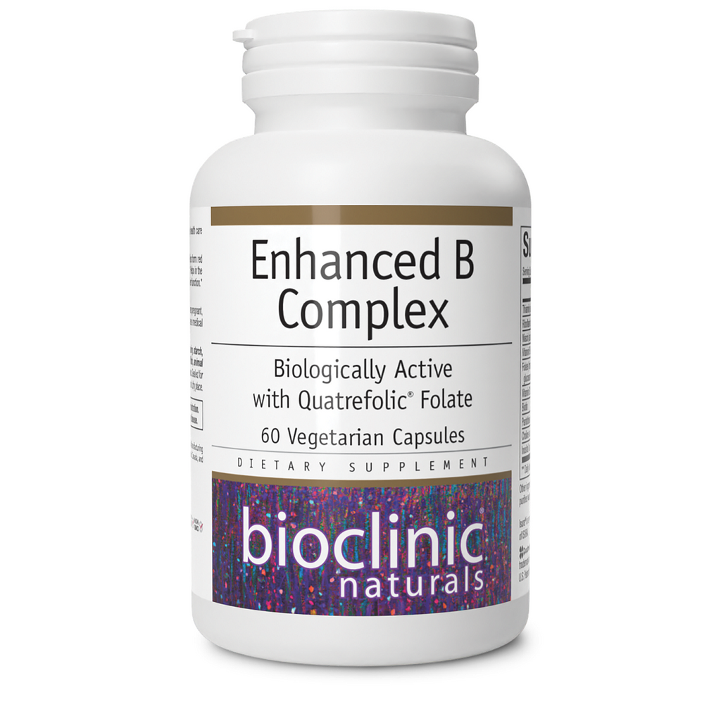 Bioclinic Naturals, Enhanced B Complex 60 Veg Capsules