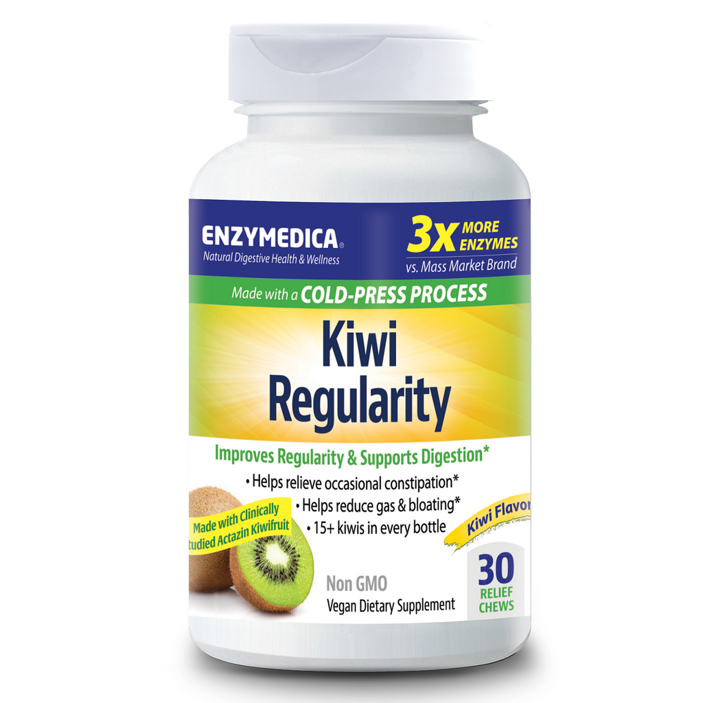 Enzymedica, Kiwi Regularity Chews 30 Capsules