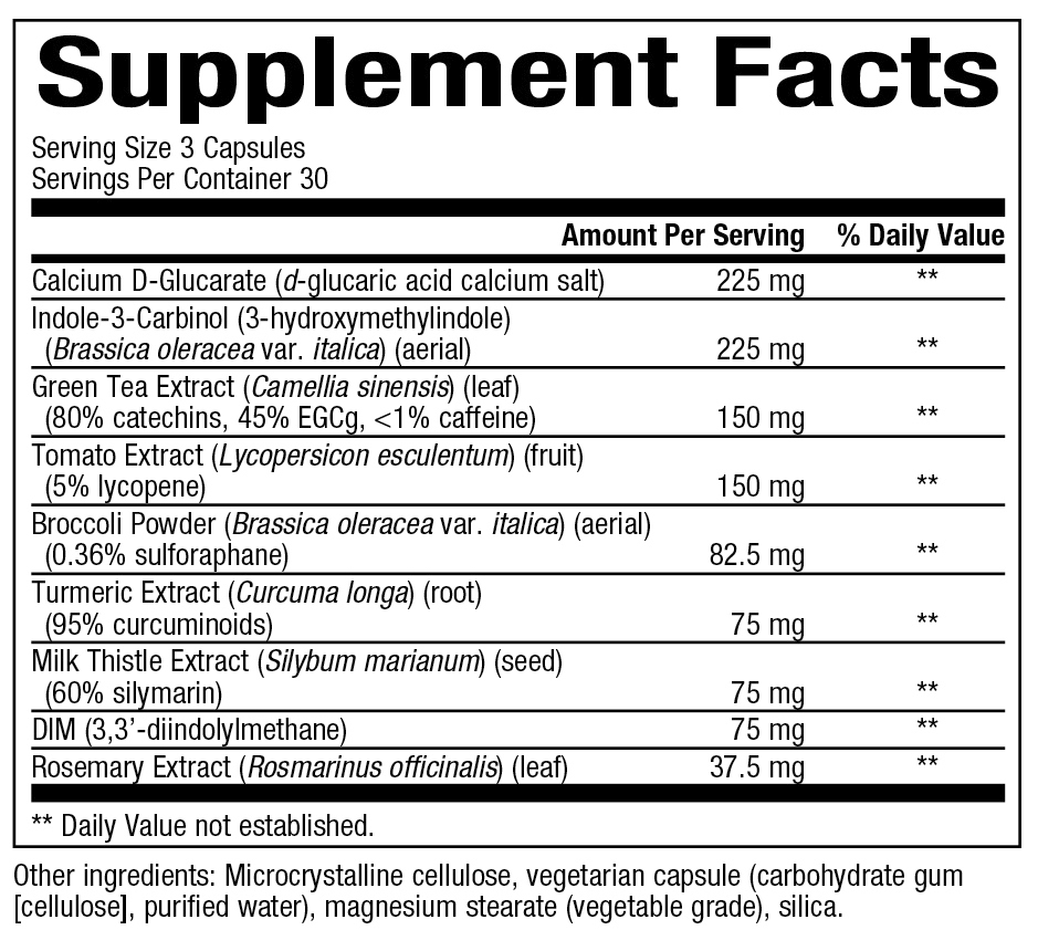 Bioclinic Naturals, EstroVantage EM 90 Veg Capsules Ingredients