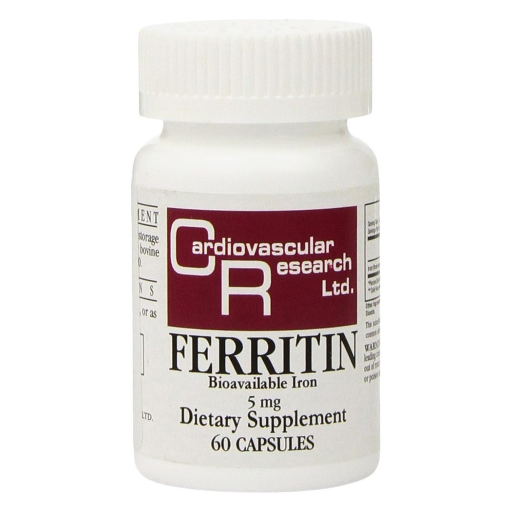 Ecological Formulas, Ferritin 5mg 60 Capsules