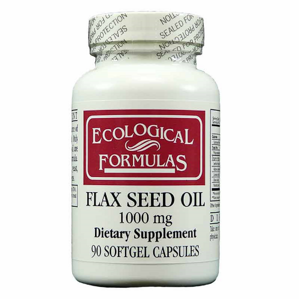 Ecological Formulas, Flax Seed Oil 1000mg 90 Softgel