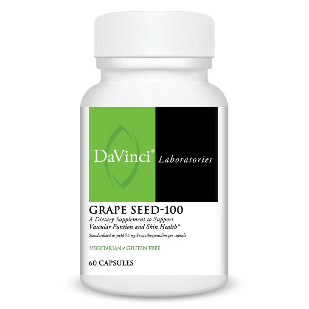 DaVinci Labs, Grape Seed-100 | 60 Capsules