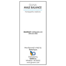 Load image into Gallery viewer, Guna Inc, Guna Male Balance 30 ml Ingredients2
