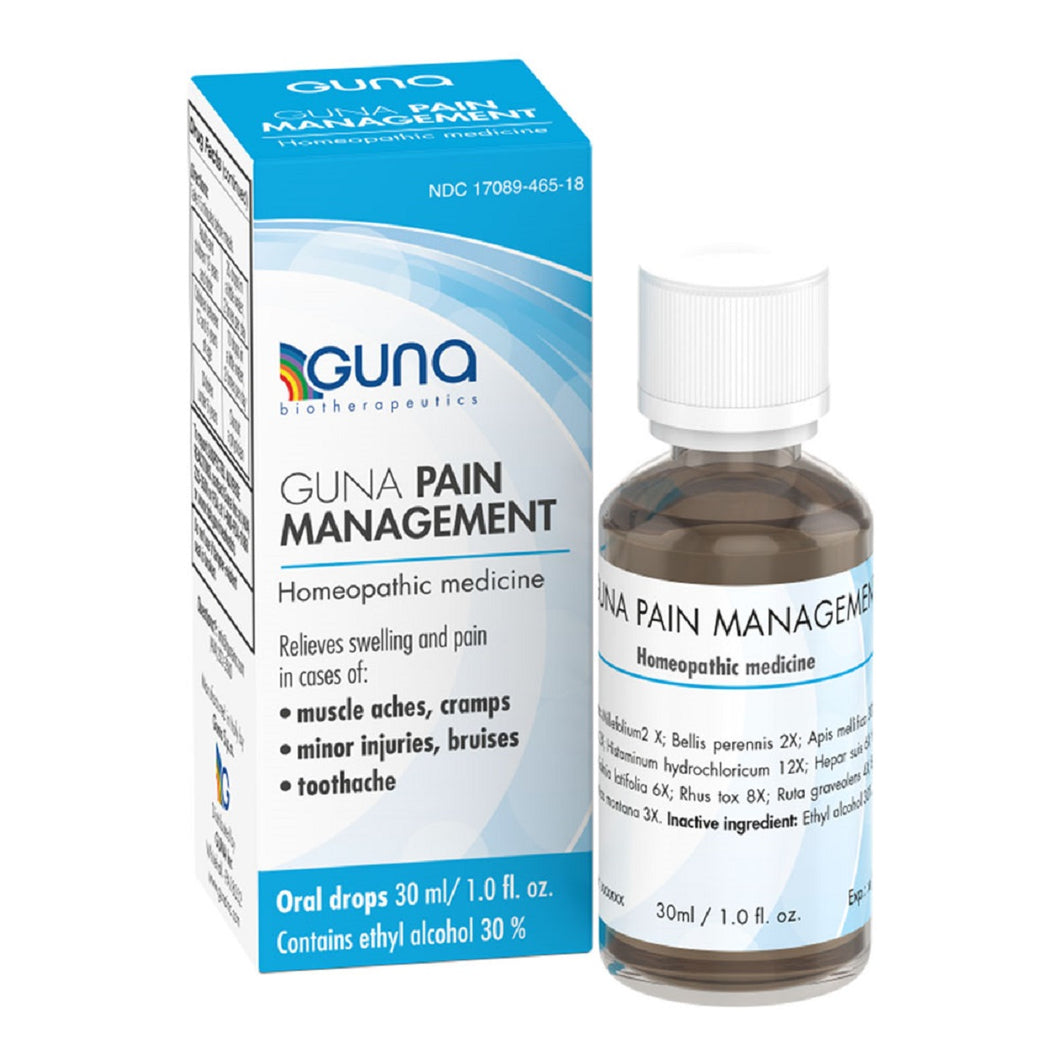 Guna Inc, Guna Pain Management 30 ml