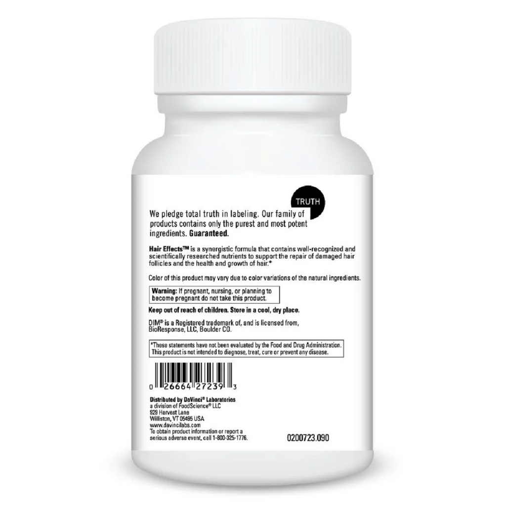 DaVinci Labs, Hair Effects 90 Capsules Specs