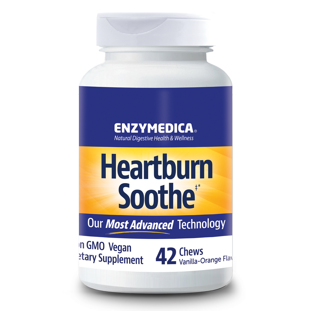 Enzymedica, Heartburn Soothe 42 Chews